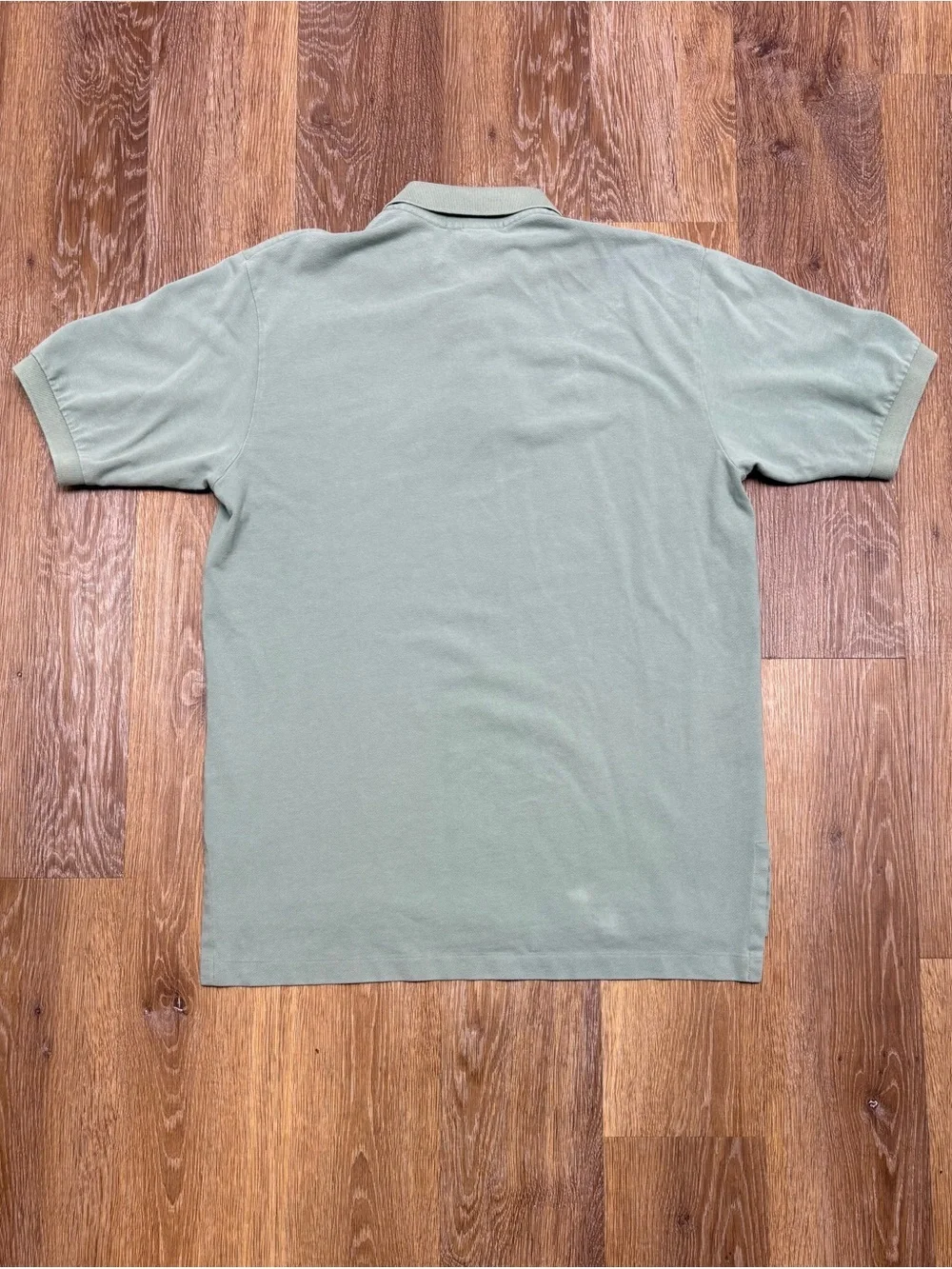 Ralph Lauren Men's Sage Green Short-Sleeve Polo with Embroidered Pony